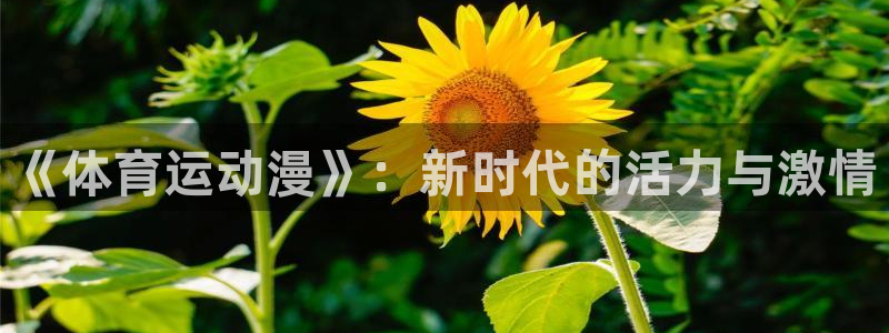 意昂5Kgame体育热门赛事有哪些：《体育运动漫》：新时代的活力与激情