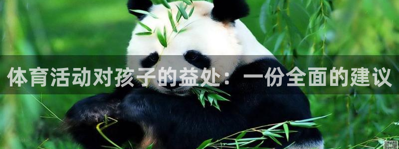 意昂5Kgame体育f开户：体育活动对孩子的益处：一份全面的建议