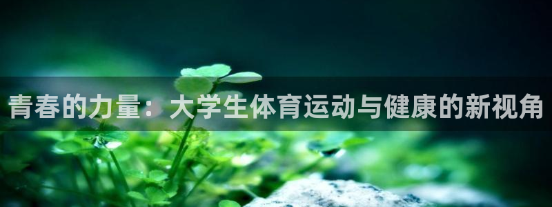 意昂5Kgamef凯捷平台在线注册：青春的力量：大学生体育运动与健康的新视角